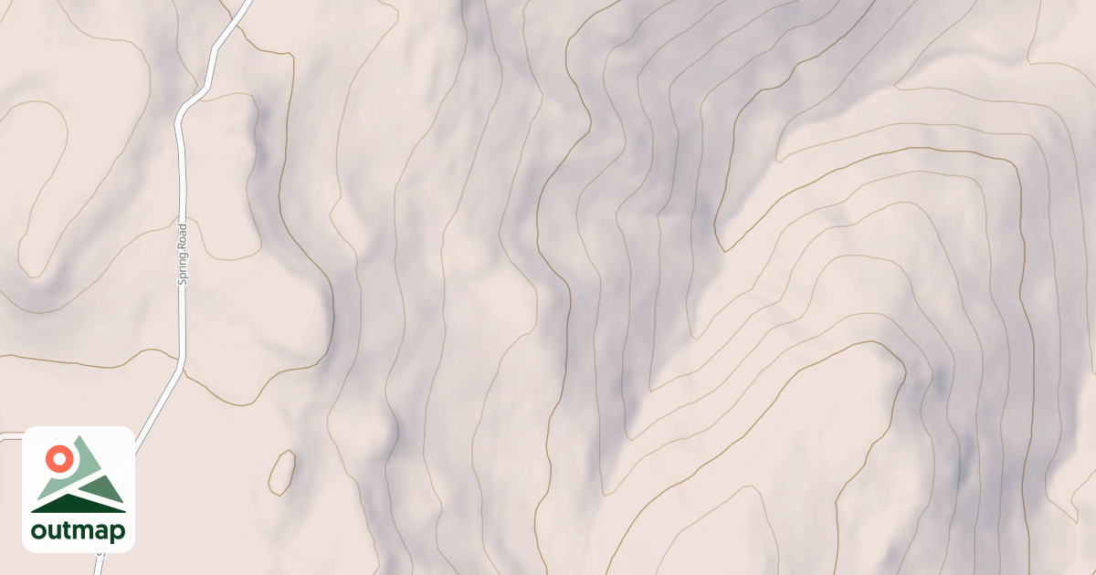 Map of Mud Springs