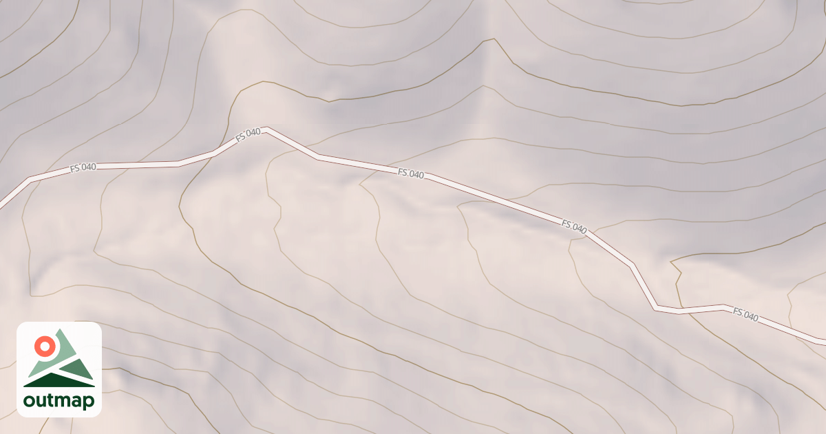 Map of HARKER CANYON