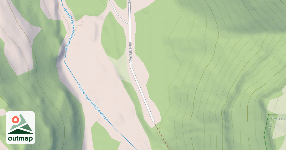Map of SOUTH FORK CG SOUTH LOOP