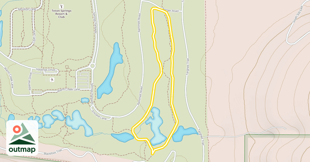 Map of Teton Springs