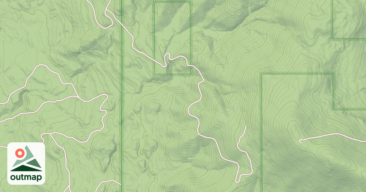 Map of LONG MOUNTAIN