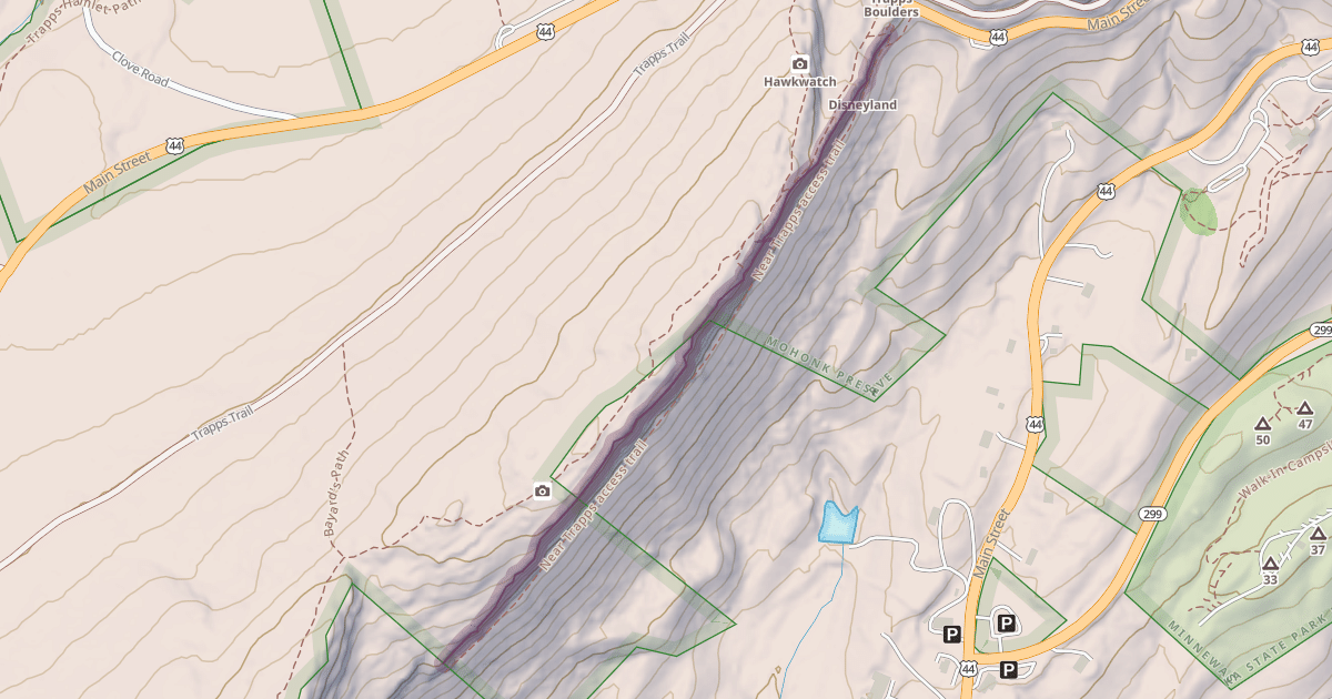 Map preview of Near Trapps