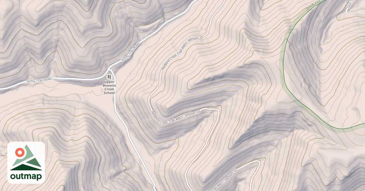 Map of Redbird Crest