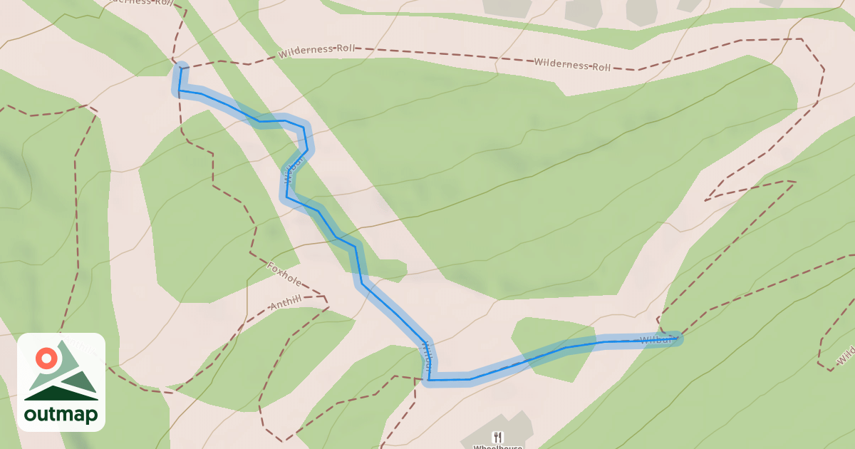 Map of Wilbur