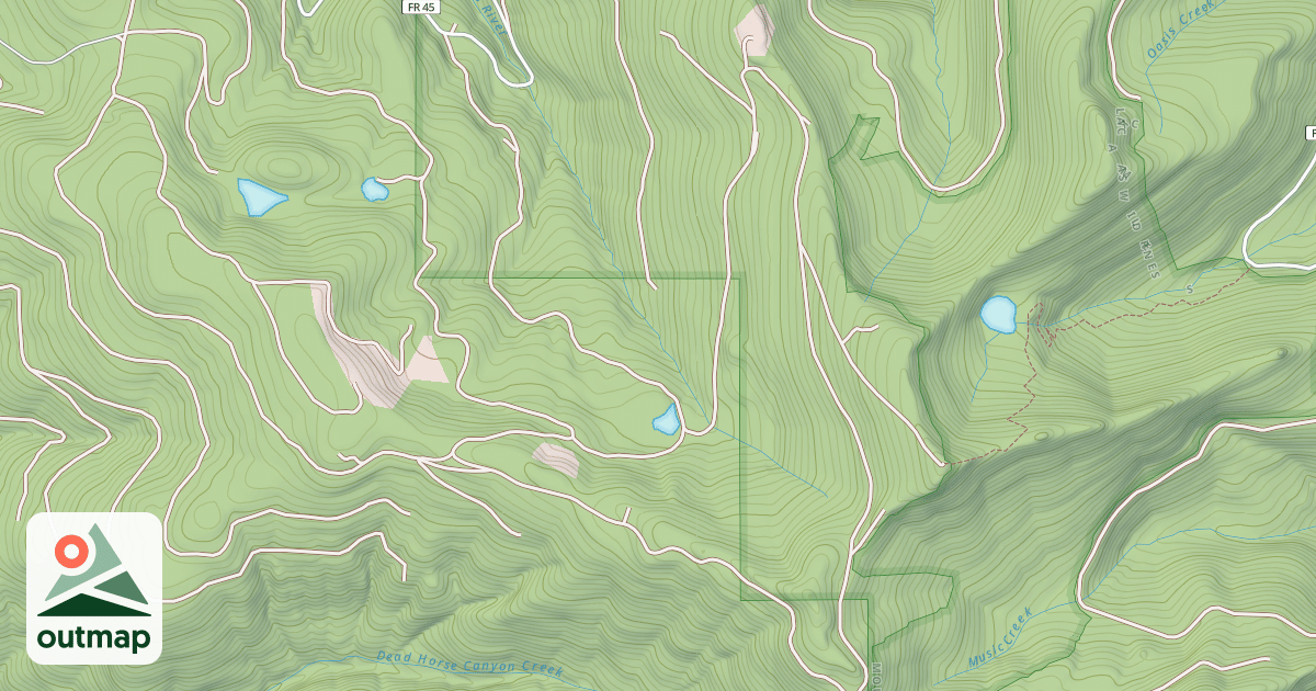 Map of 4545