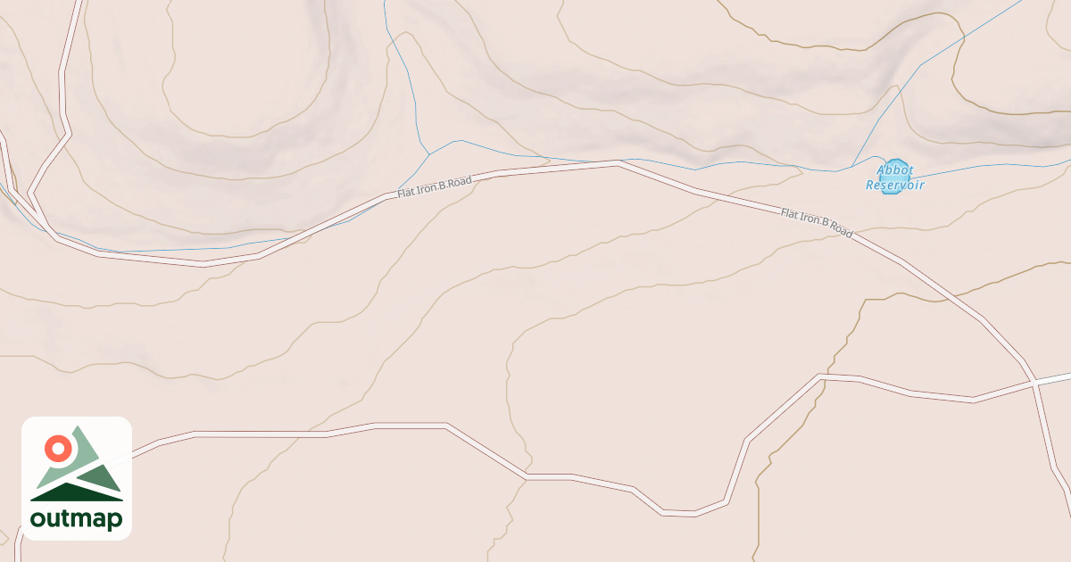 Map of FLAT IRON B