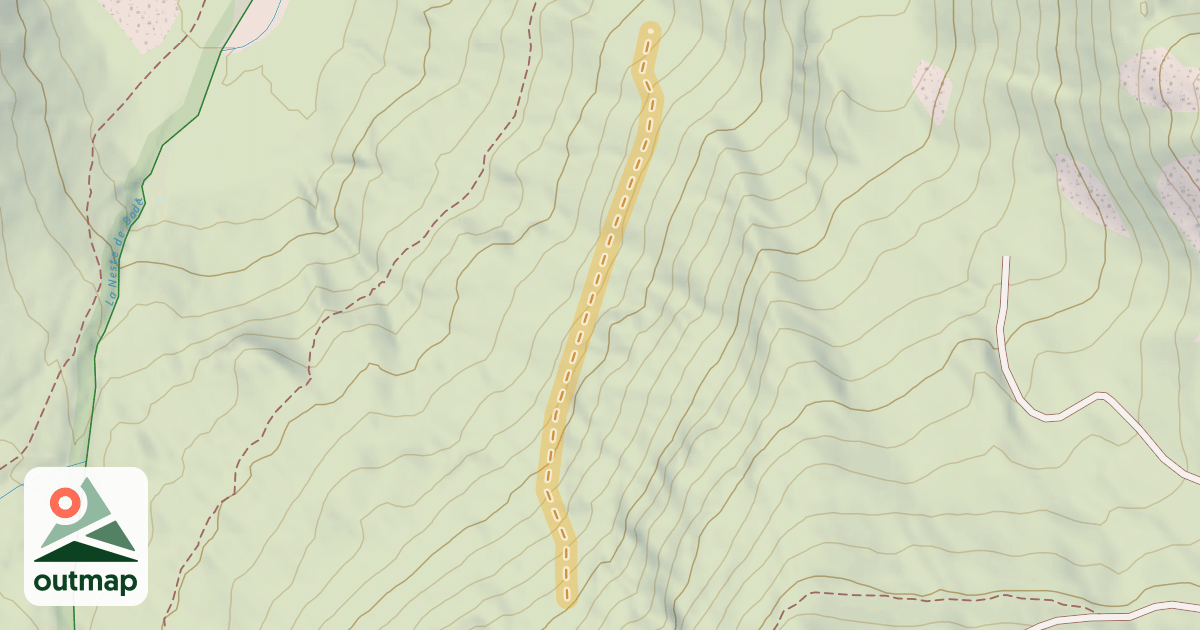 Map of freeride: Badet