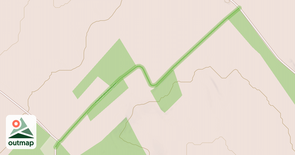 Map of Chemin des Bosquets