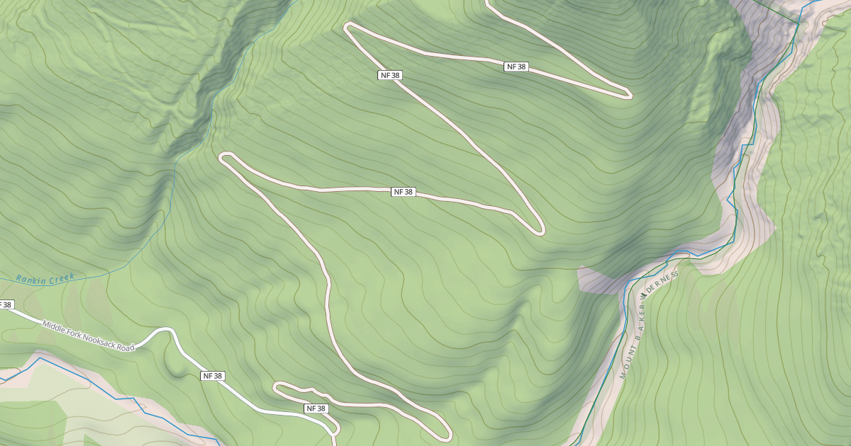 Map preview of MID FK NOOKSACK