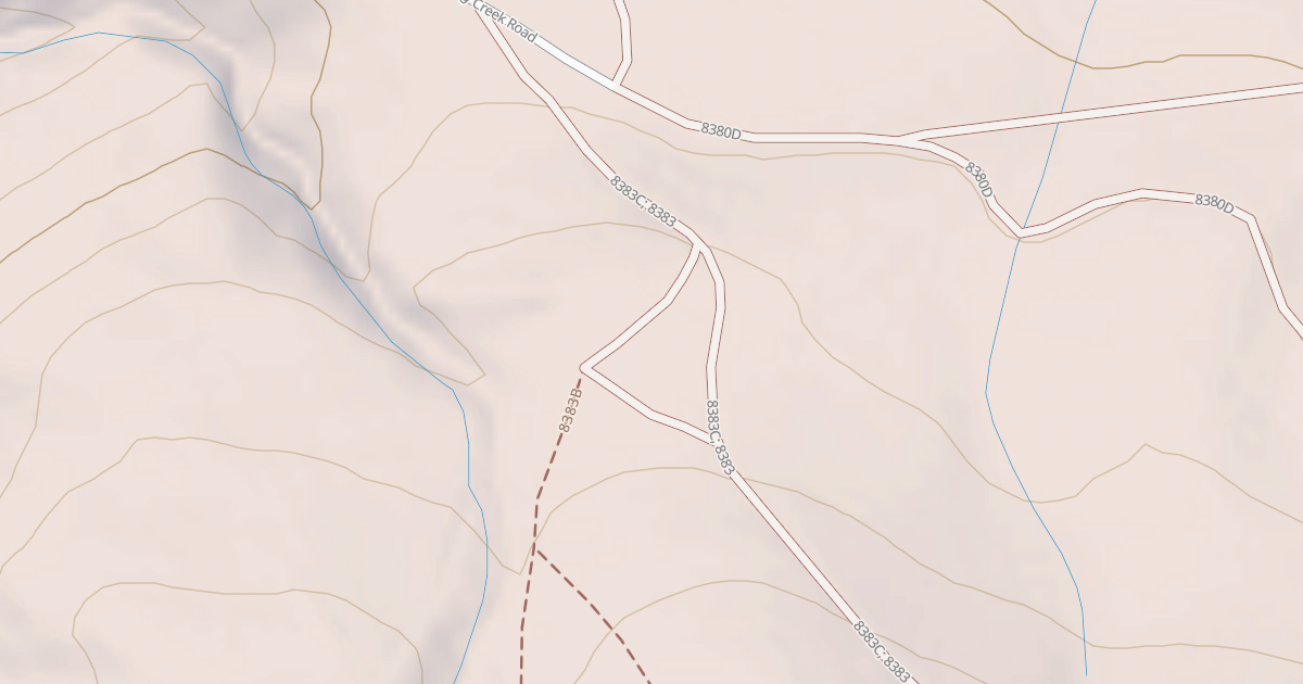 Map preview of BLM National GTLF Public Motorized Roads 3973b3d4-f933-43cb-82df-d9d50dc026e2