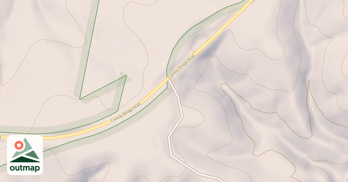 Map of ROAD 739C