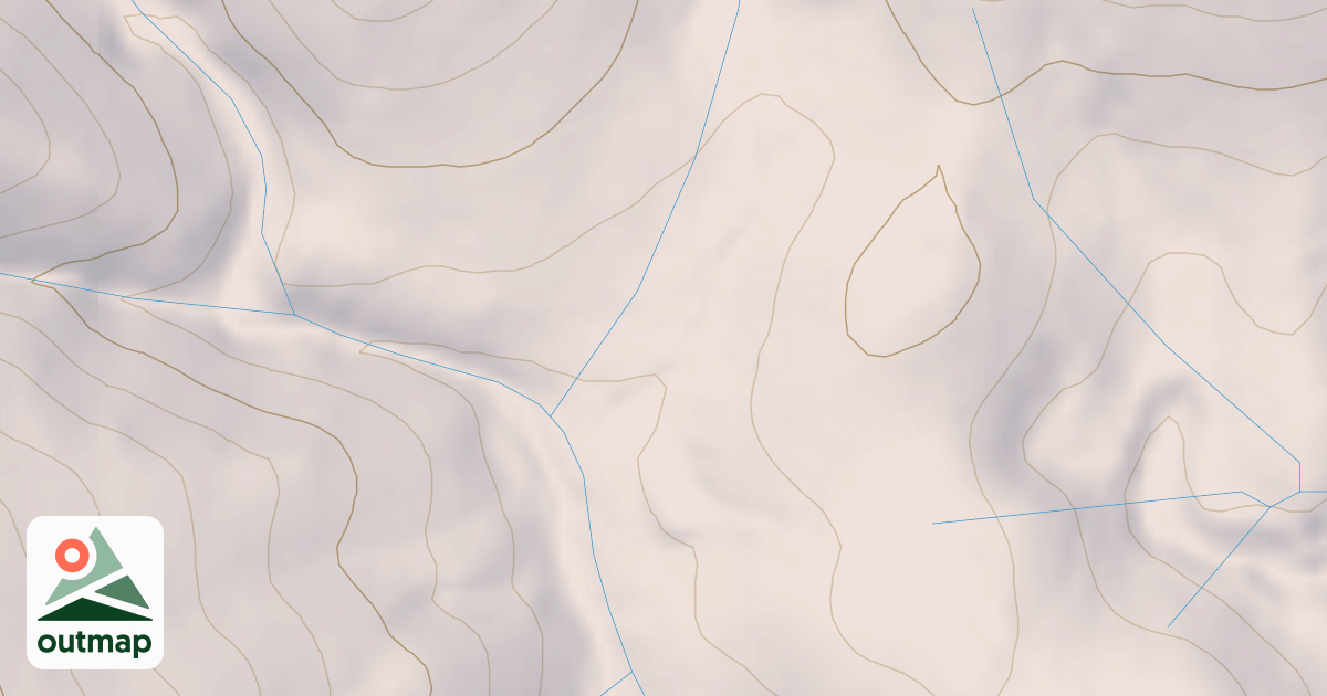 Map of BOULDER SPUR