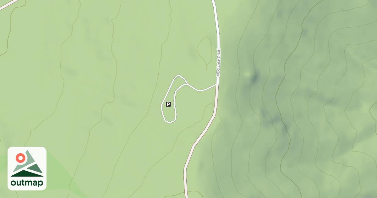 Map of MUD LAKE TRAILHEAD
