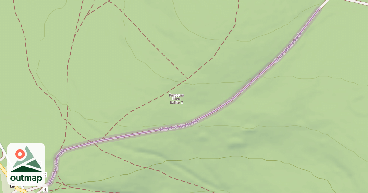 Map of Chemin de Chenezelle