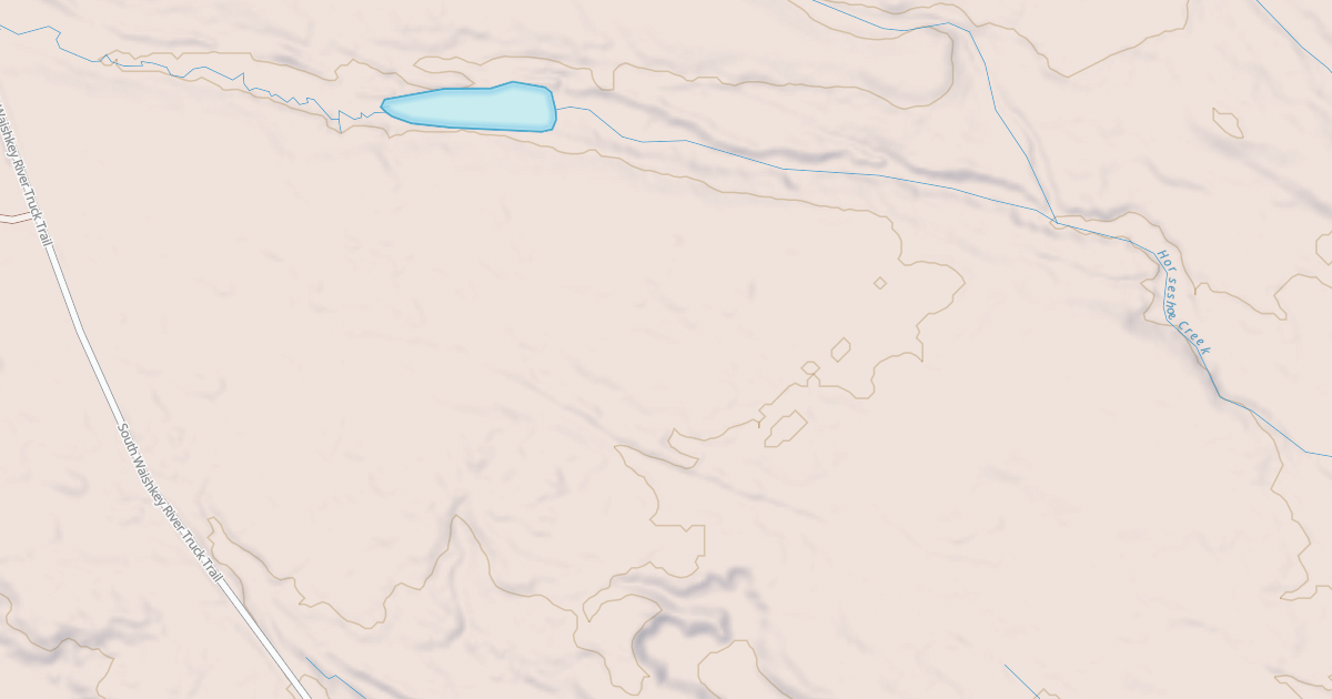 Map preview of HORSESHOE CREEK