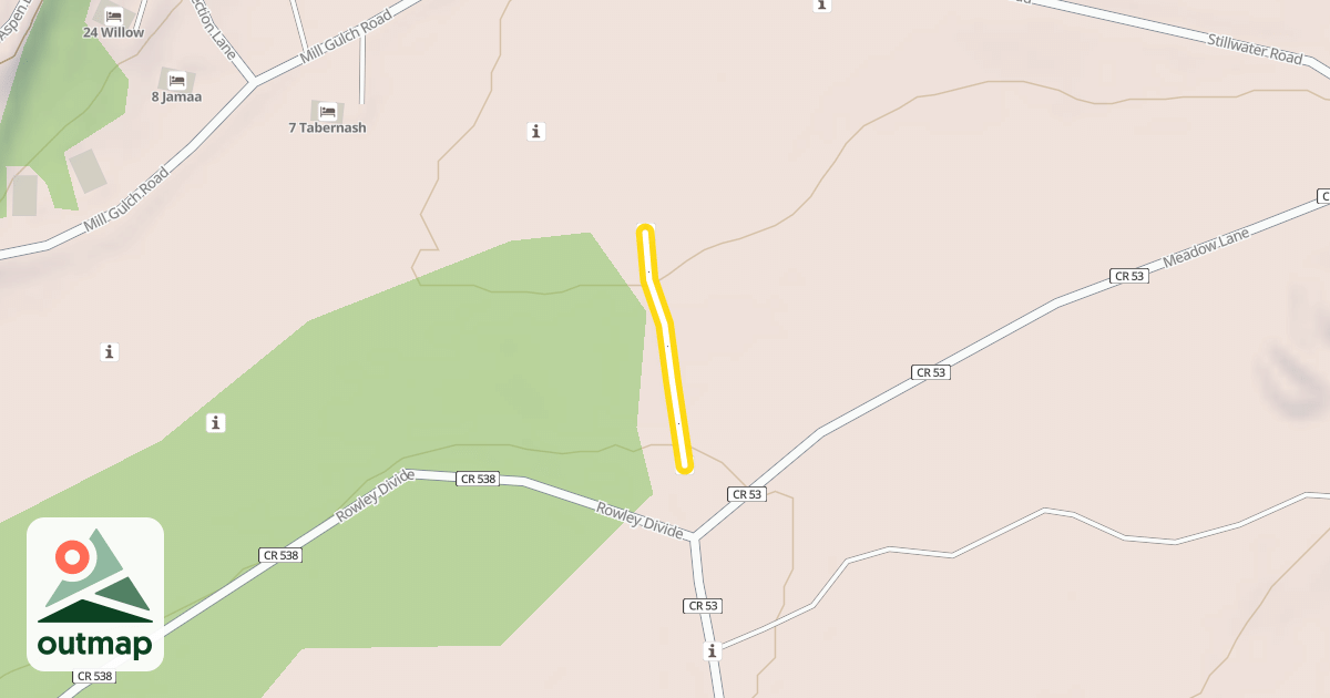 Map of Lower Blue Ridge