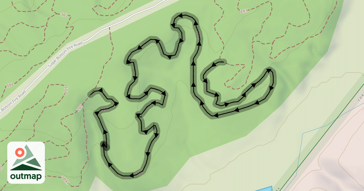 Map of 204
