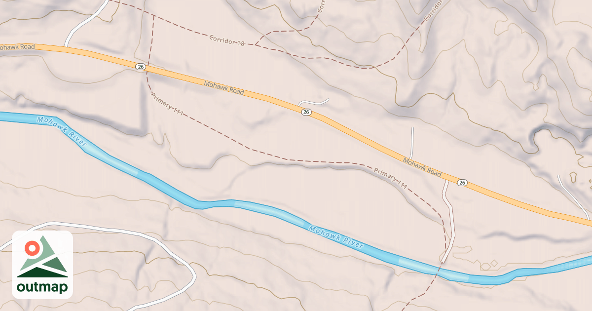 Map of Corridor 7A