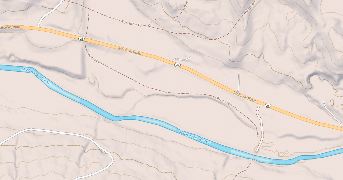 Map preview of Corridor 7A