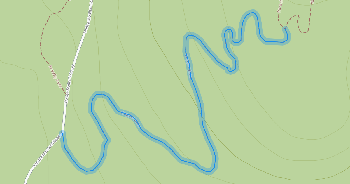 Map preview of Copper John