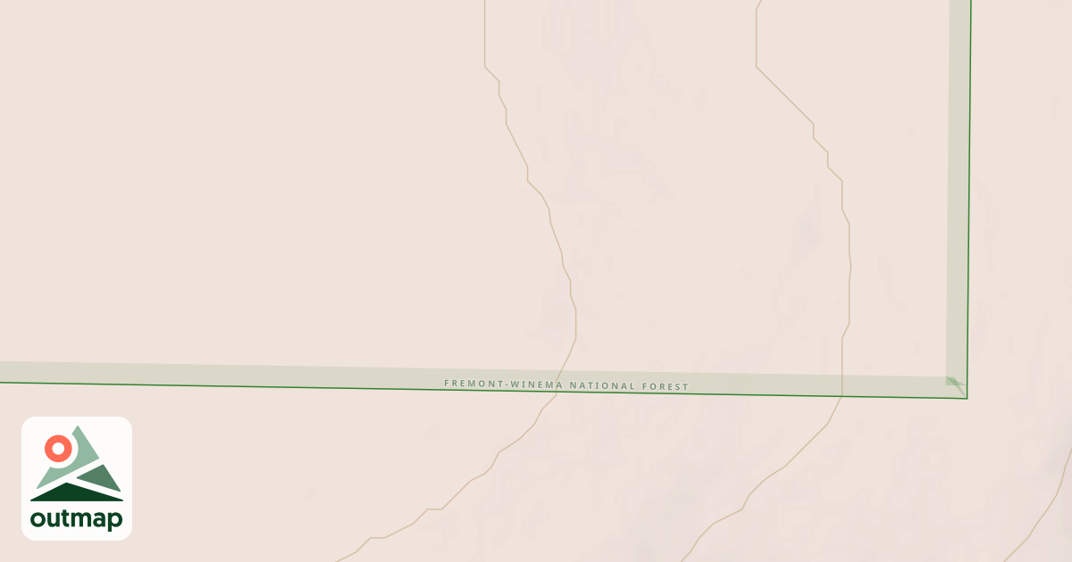 Map of ANTELOPE MOUNTAIN