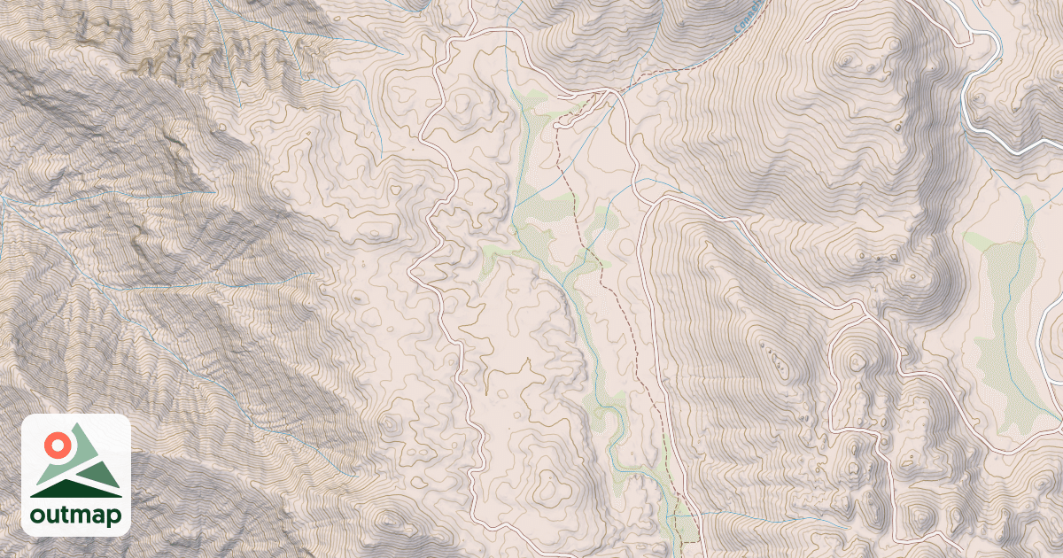 Map of CANNELL MEADOW