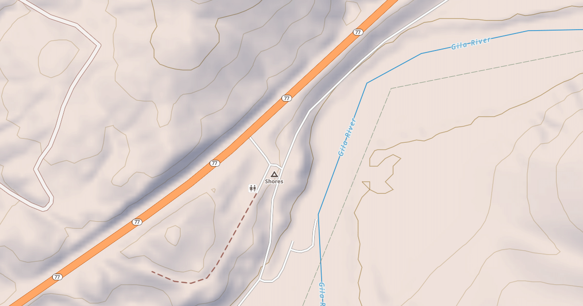 Map preview of BLM National GTLF Public Motorized Roads f61b3d81-2c2e-4dac-80e4-1e5545497fdf