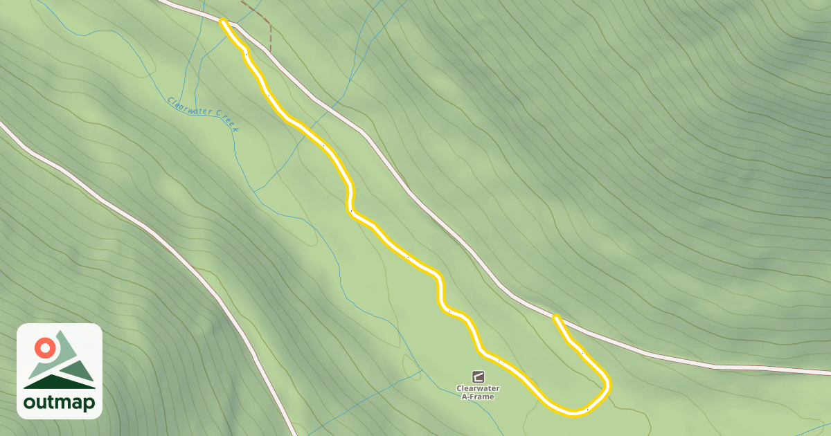 Map of Cabin Loop