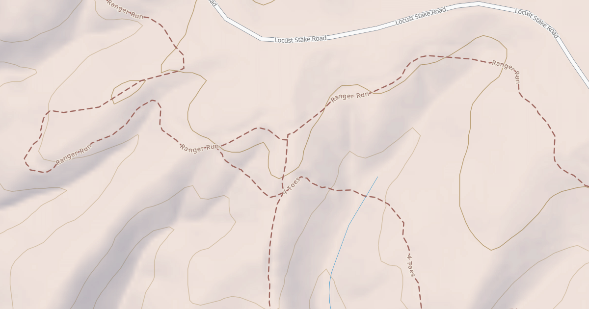 Map preview of USFS Motor Vehicle Use Map Trails 16193