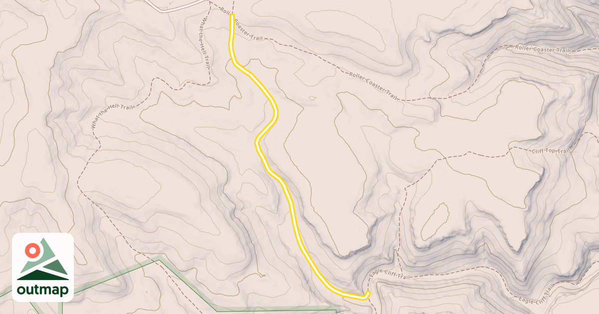 Map of Toni's Trail