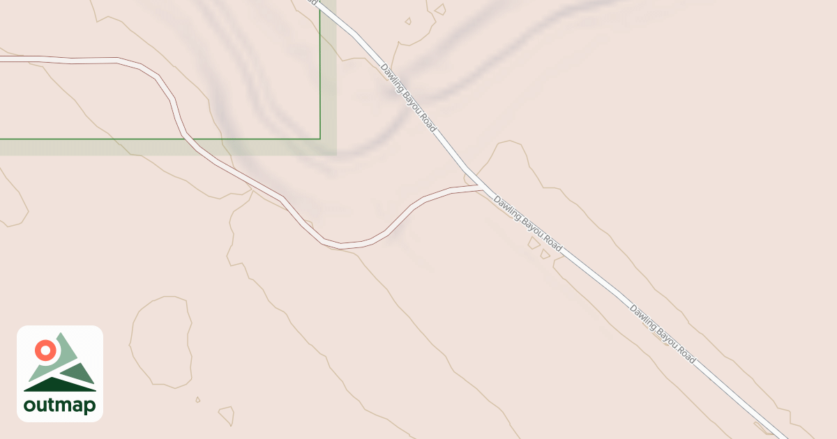 Map of WIDOW BAYOU ROAD