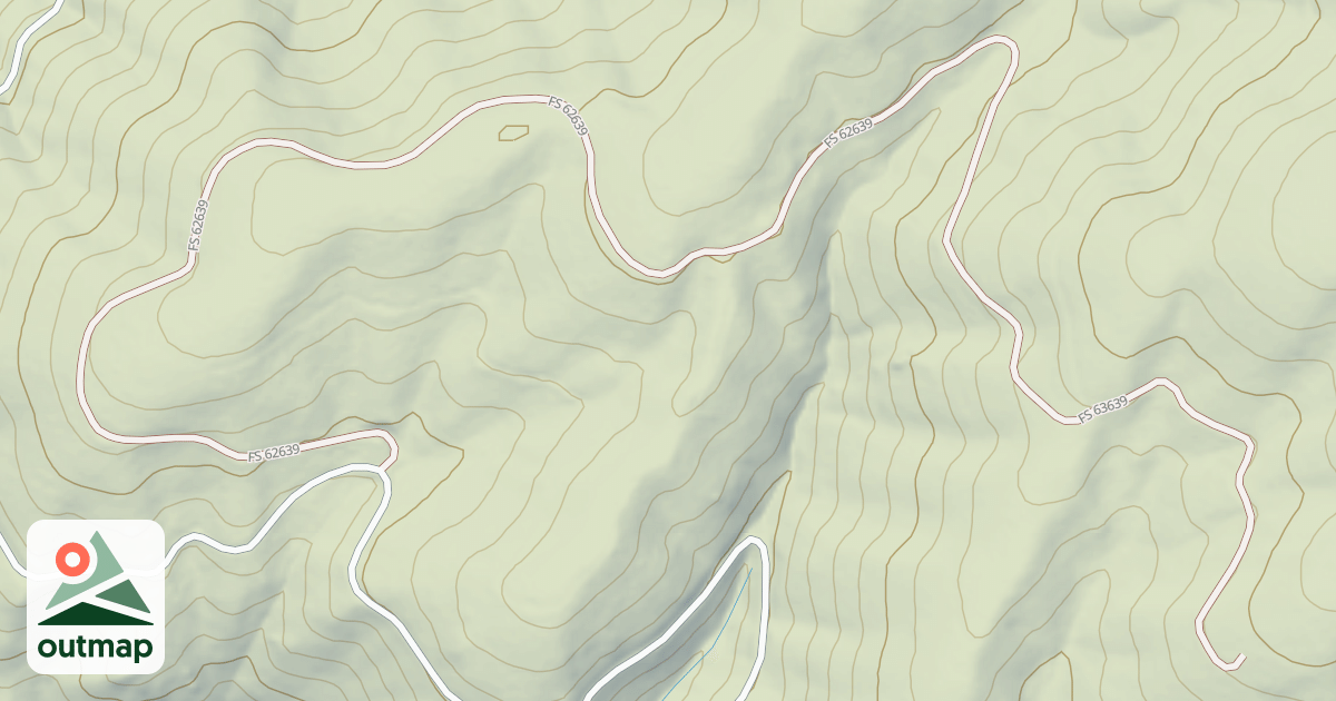 Map of (FDR) CAT HOUSE CREEK