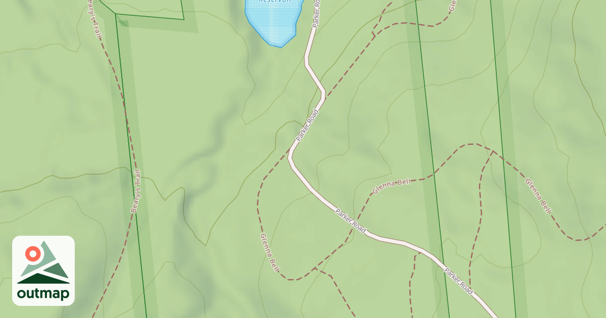 Map of Parker Trail