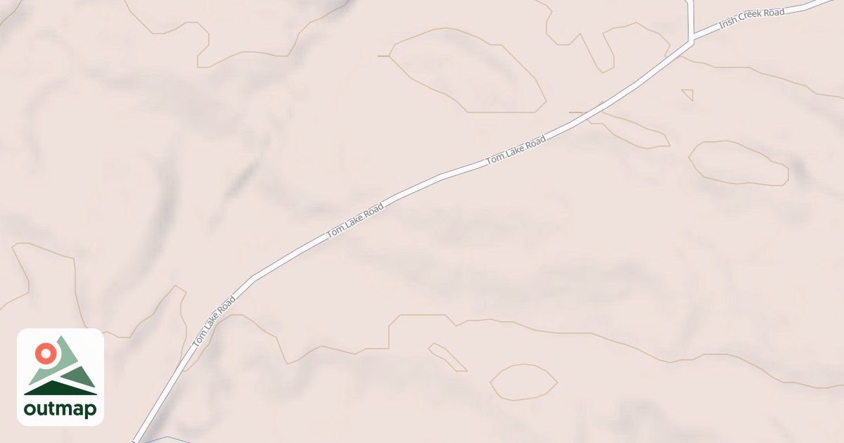 Map of Hovland Woods Trail