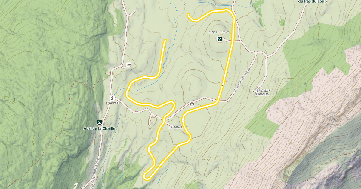 Map preview of La Québlette