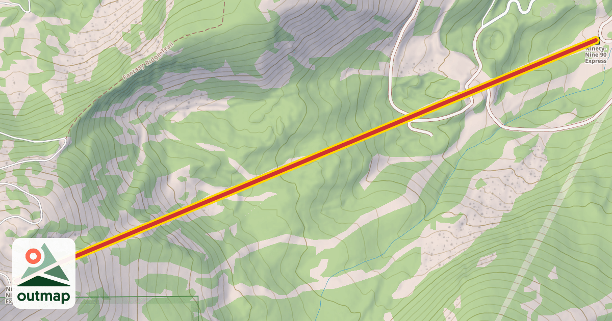 Map of Ninety-Nine 90 Express
