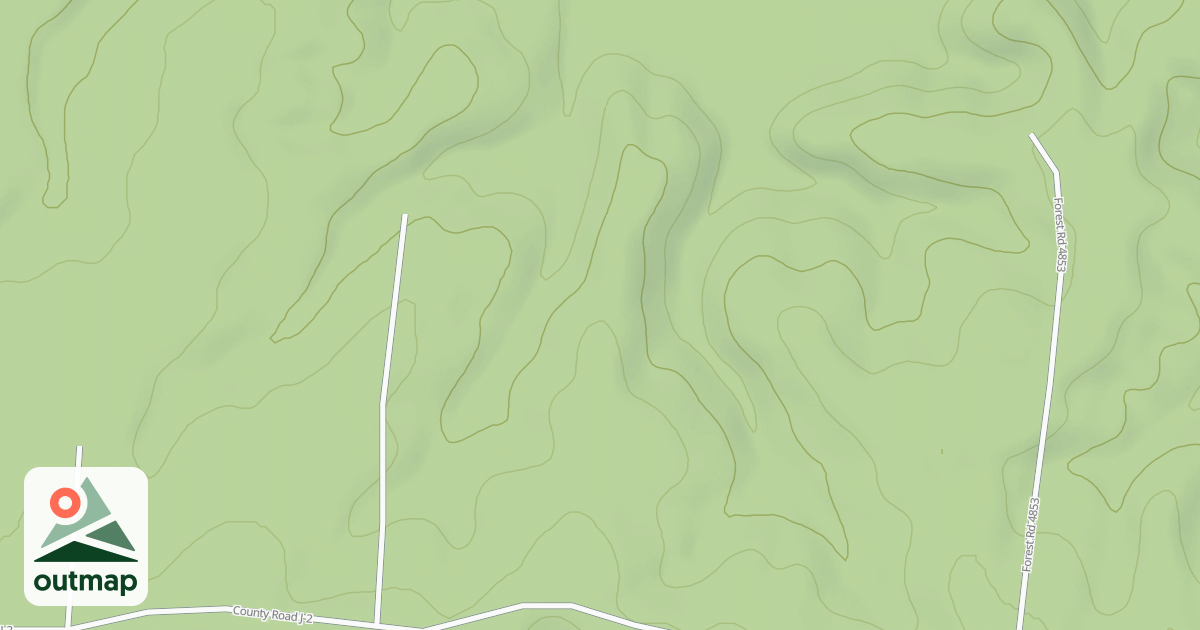Map of COLD RIDGE
