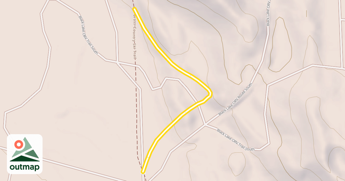Map of Cross-Country Ski Trail