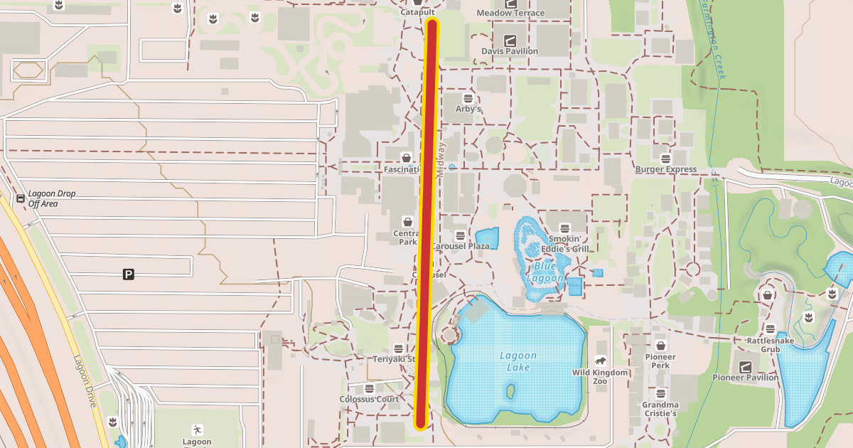 Map preview of Sky Ride