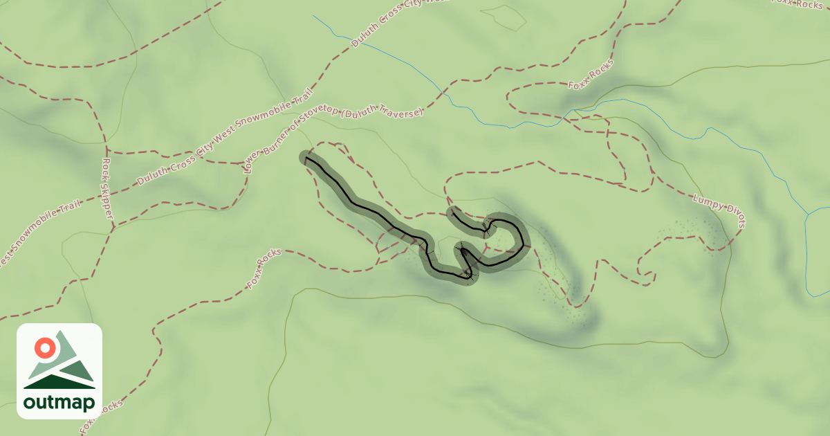 Map of Lumpy Divots