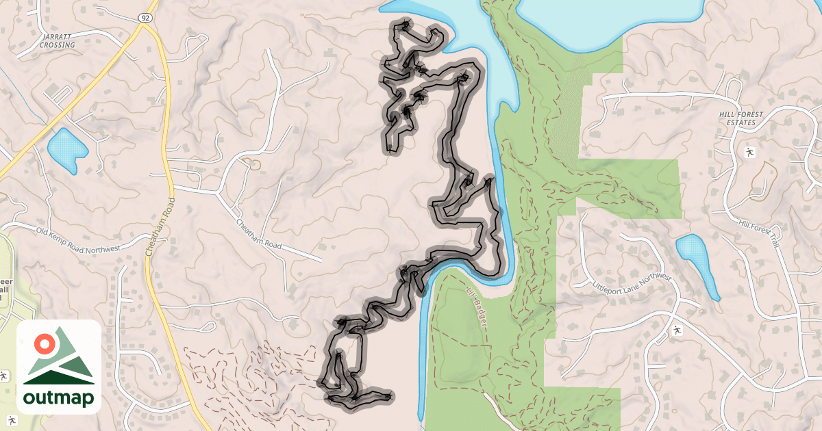 Map of Hocus Pocus