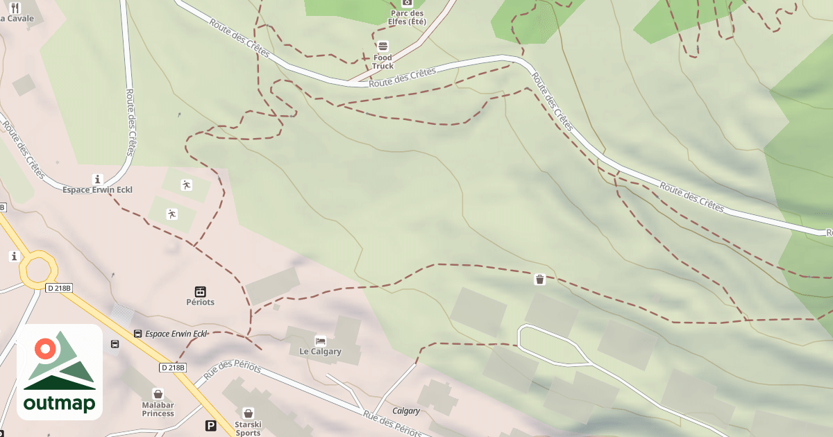 Map of Mountain Twister
