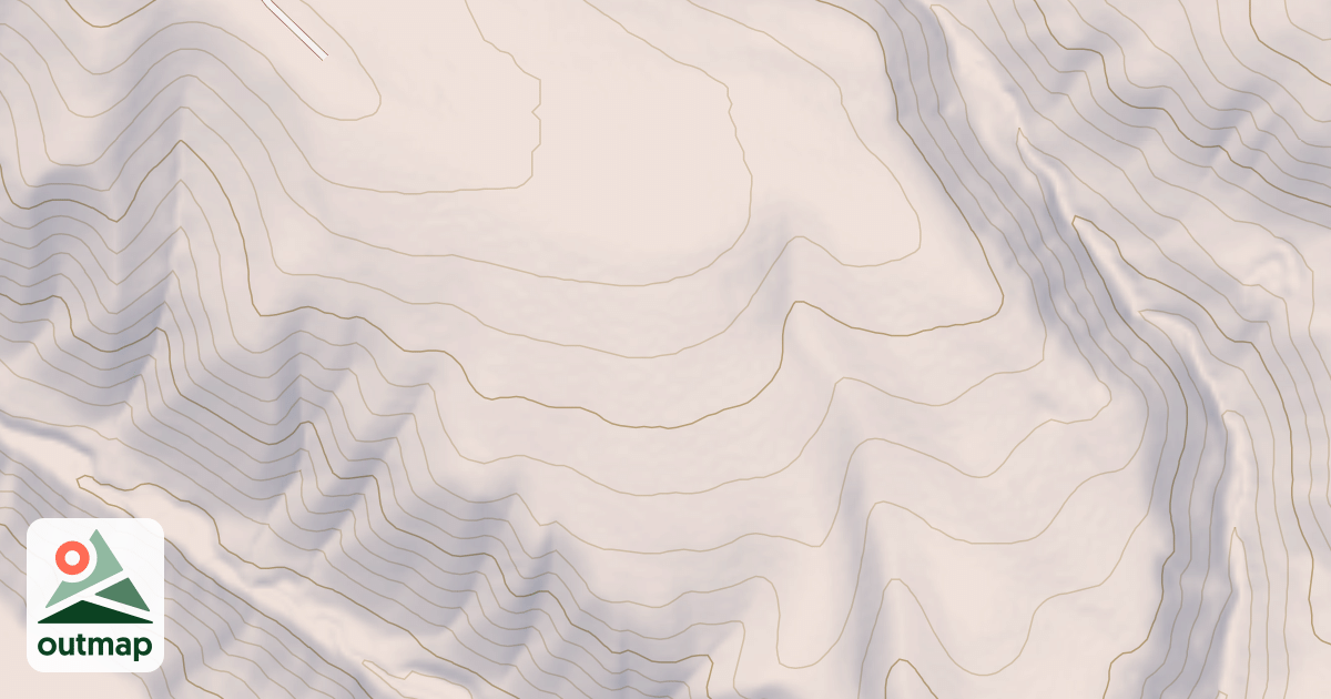 Map of Cotton Wood Rim Atv Spur 1a