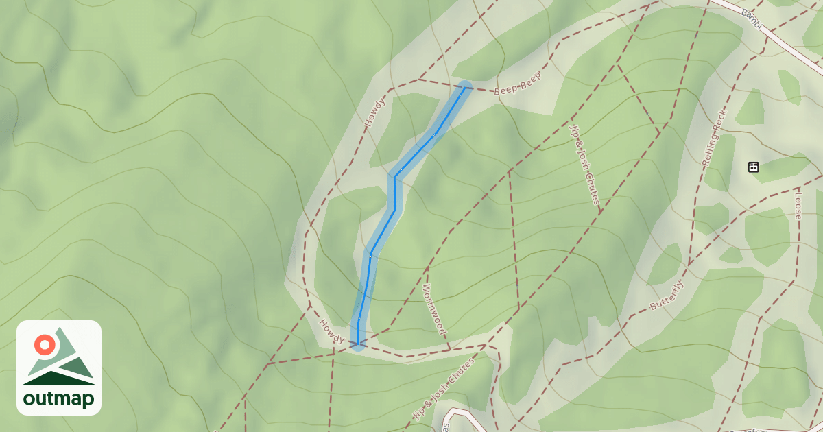 Map of Beep Beep