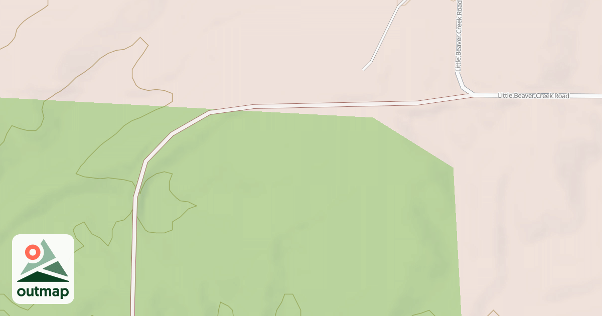 Map of MOSQUITO CREEK
