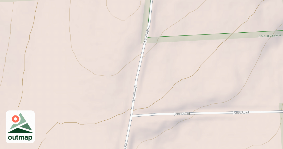 Map of Snowmobile Trail