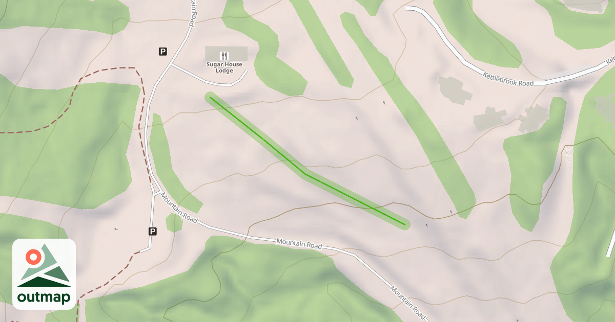 Map of Hot Dog Hill