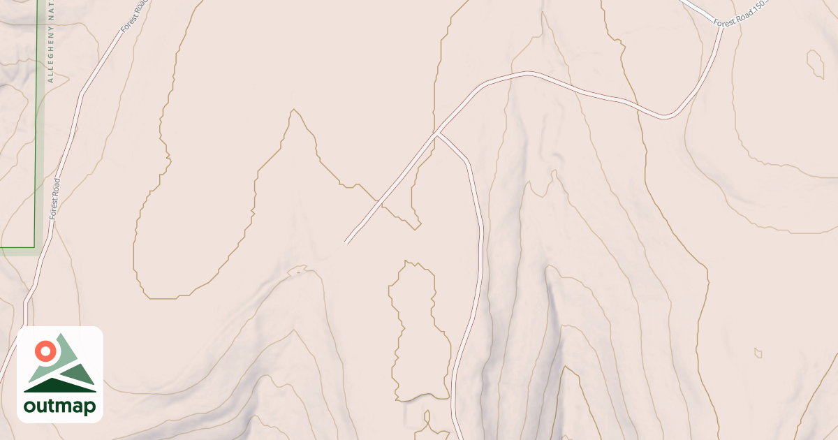 Map of SOUTH BRANCH