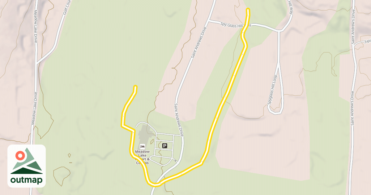 Map of St. Andrew's Loop