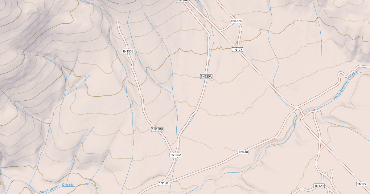 Map preview of USFS National Forest System Roads {8E9D87F8-B8FD-4C7F-B1FE-D0ABE50598AA}